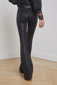 L'Agence Marty Wide Leg Jean Coated