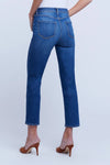 L'Agence Alexia Cigarette Cropped Jeans