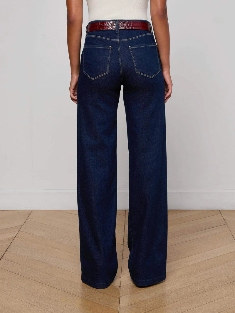 L'Agence Clayton Wide-Leg Jean
