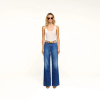 L'Agence Scottie High-Rise Wide-Leg jean Idaho