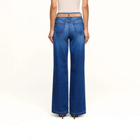 L'Agence Scottie High-Rise Wide-Leg jean Idaho