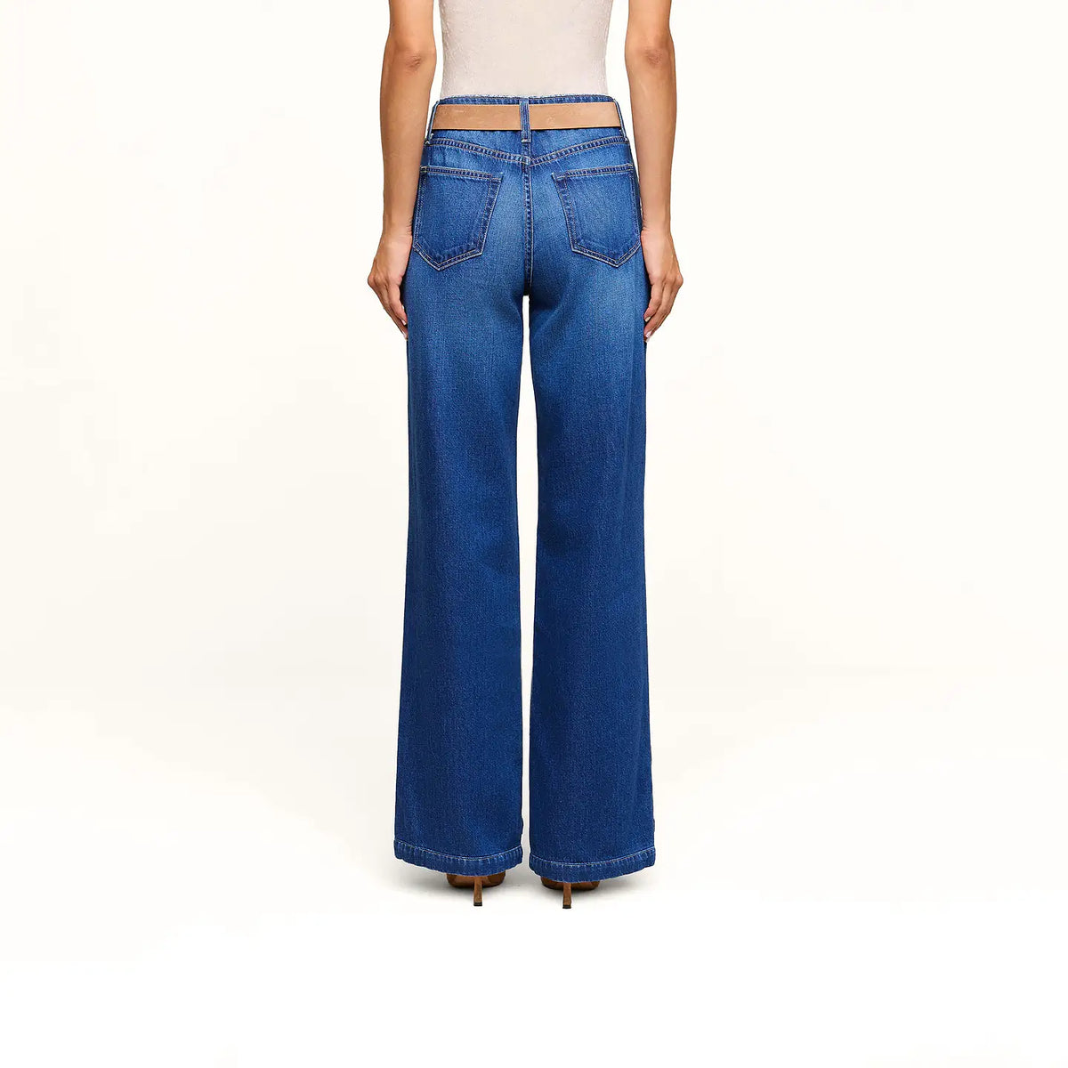 L'Agence Scottie High-Rise Wide-Leg jean Idaho