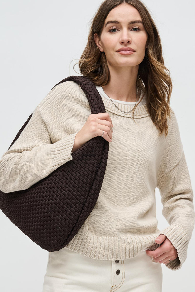 Sol + Selene Dare to Dream - Large Woven Neoprene Hobo