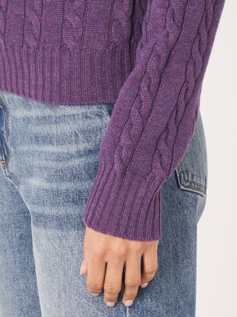 Repeat Cable Knit Pullover