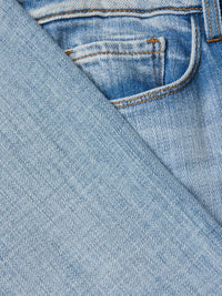 L'Agence Joanne Low-Rise Wide-Leg Jean Dry Ice