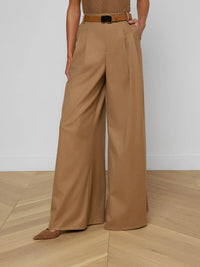 L'Agence Chelsy Wide-Leg Pant