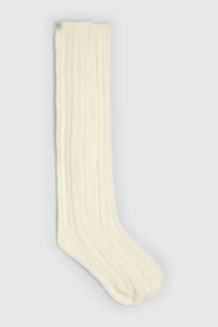 Barefoot Dreams Women's Cozychic Pointelle Knee High Socks - Pearl