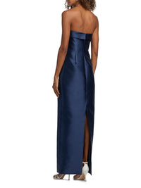 Theia Gaia Strapless Column Gown