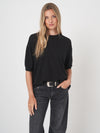 Repeat Relaxed Short-Sleeve Knit Top