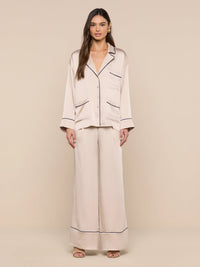 L’agence Mara Lapel Relaxed Blouse