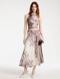 Marella Decano Skirt Cream