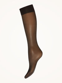 Wolford Satin Touch 20 Knee-High Socks Black