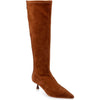 L'Agence Emilie Suede Kitten Heel Boot