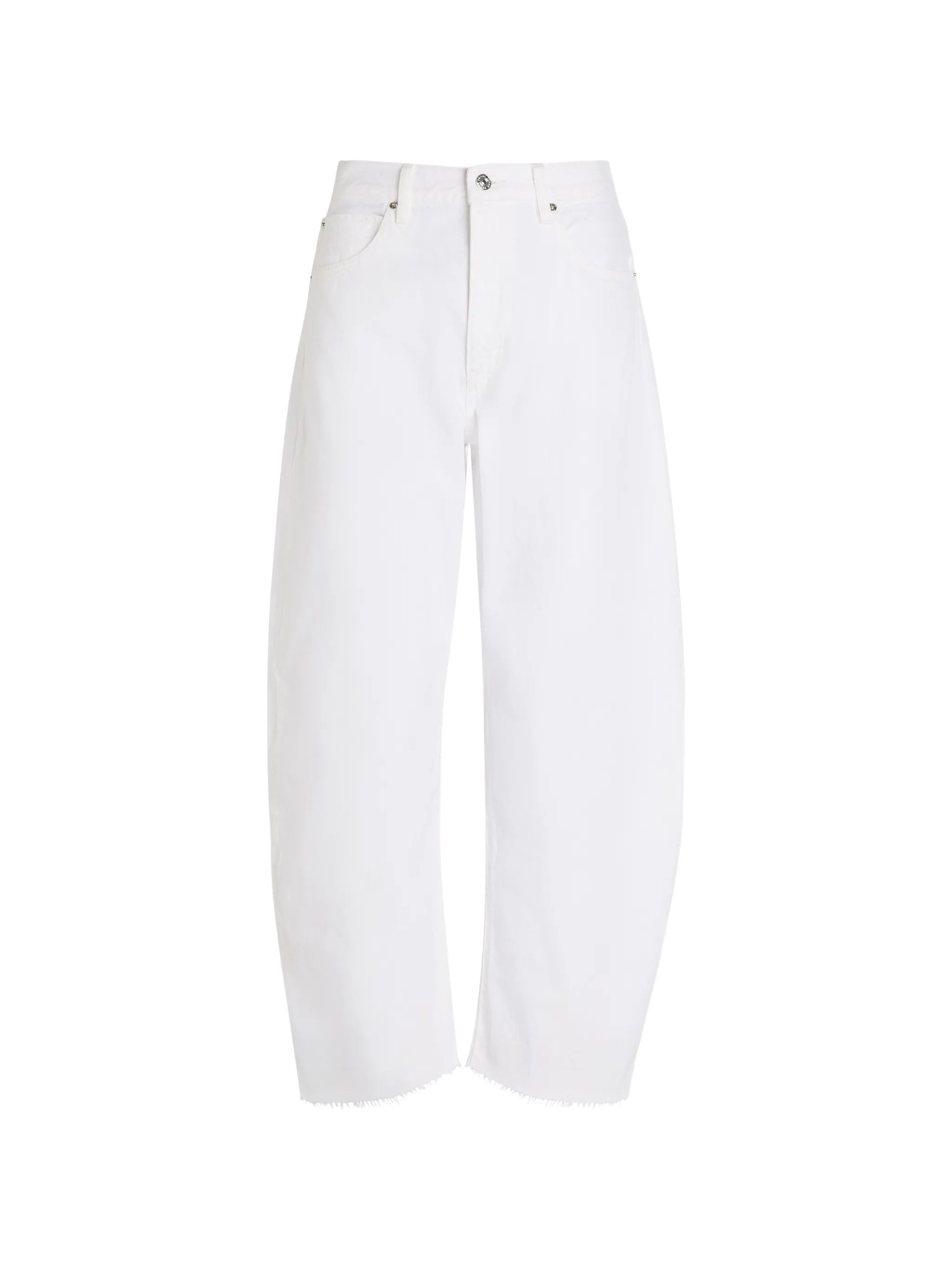 Frame The Bubble Crop White New Fray