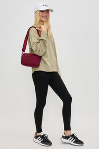 Sac bandoulière en néoprène tissé Sol+ Selene