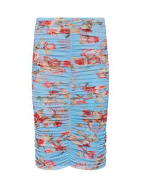 L'Agence Isodora Mesh Midi Skirt