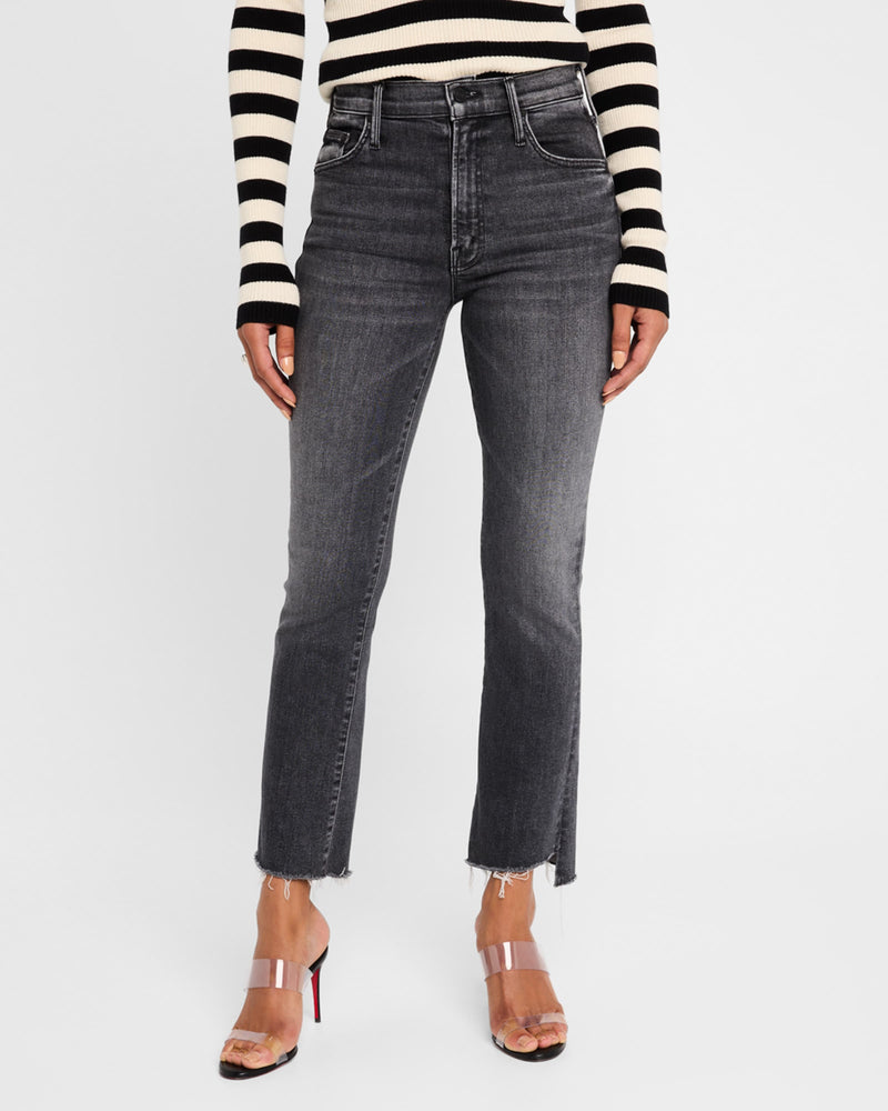 Mother Insider Crop Step Fray Jeans