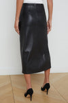 L'Agence Lilou Vegan Leather Skirt