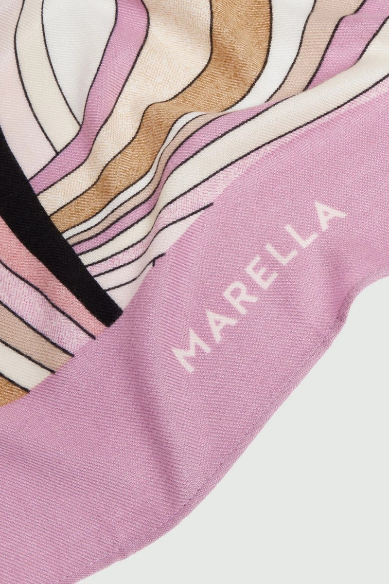 Marella Ali Patterned Square Scarf