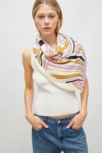 Marella Ali Patterned Square Scarf