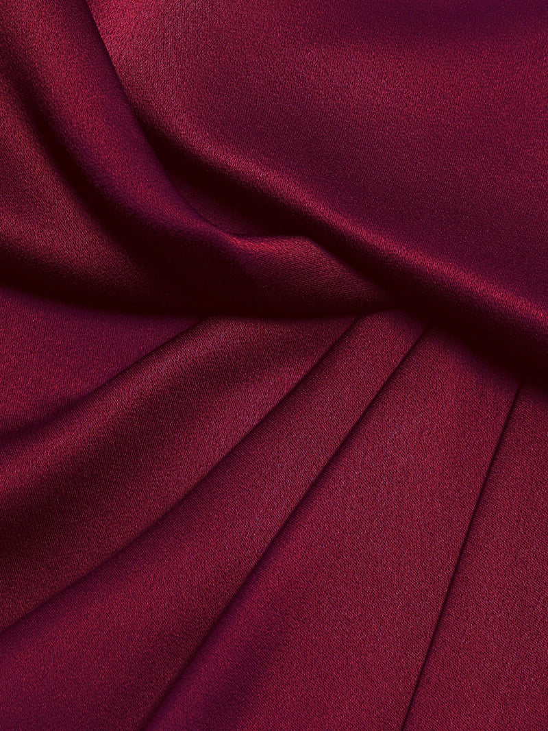 Robe drapée Theia Rayna à une épaule