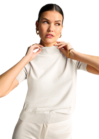 Riani Jumper with Short Sleeves Offwhite