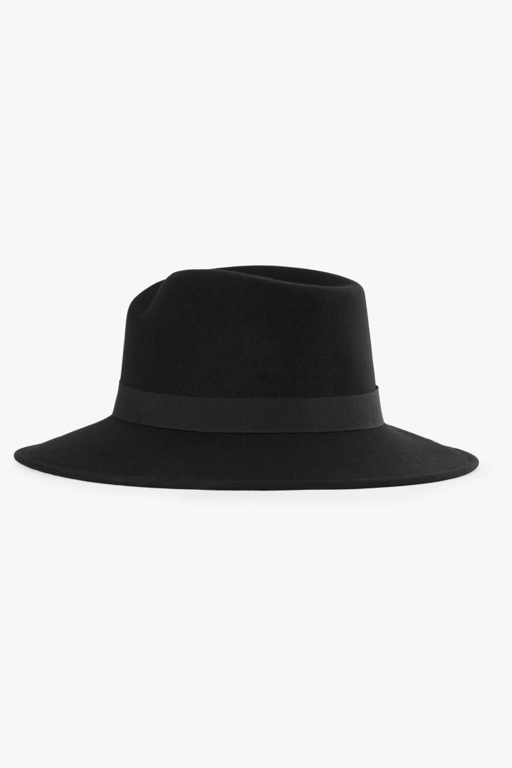 Cinzia Rocca CXHA000-66U1-01 Chapeau Noir