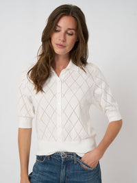 Repeat Superfine Cotton Polo Knit