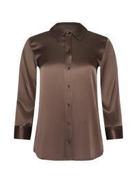L'Agence Dani Silk Blouse Cardamom