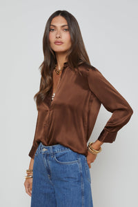 L'Agence Dani Silk Blouse