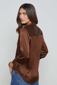 L'Agence Dani Silk Blouse