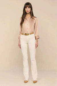 L'Agence Blouse Manches 3/4 Dani Nude Doux
