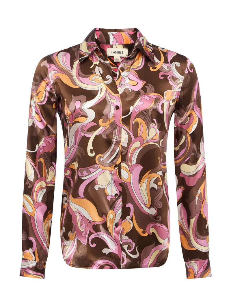 L'Agence Tyler Silk Blouse