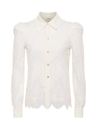 L'Agence Jenica Lace Blouse Ivory