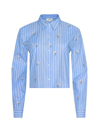 L'Agence Cosette Sequined Shirt