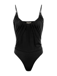 L'Agence Gelina Ruched Bodysuit