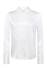 L'Agence Divya Silk Shirt