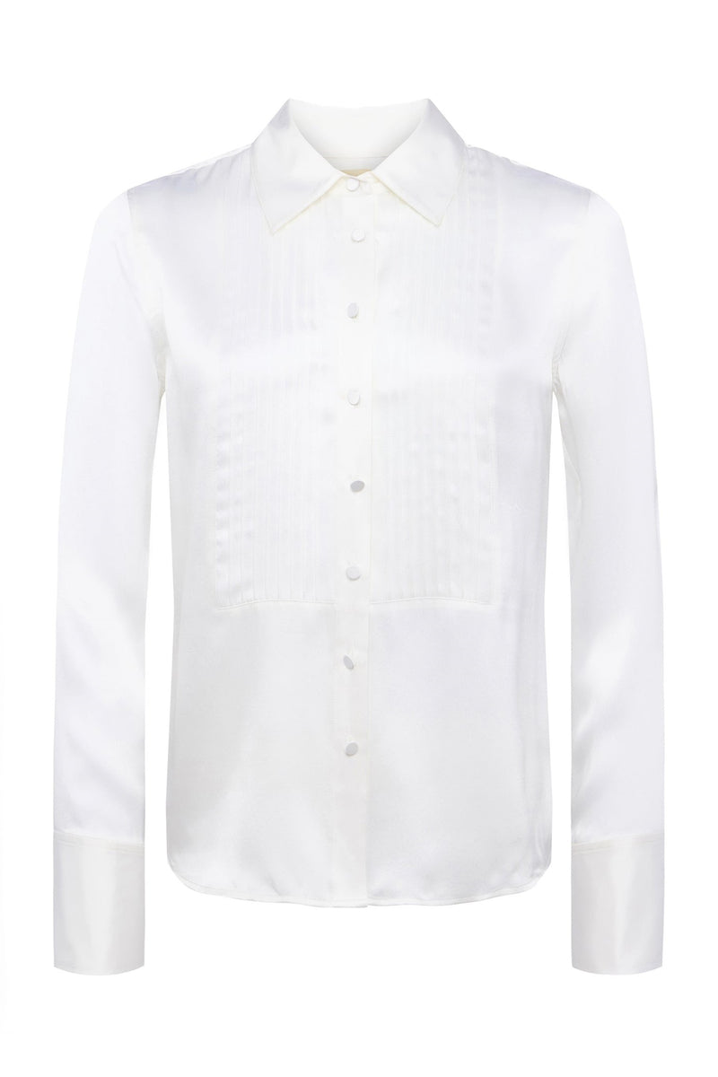 L'Agence Divya Silk Shirt