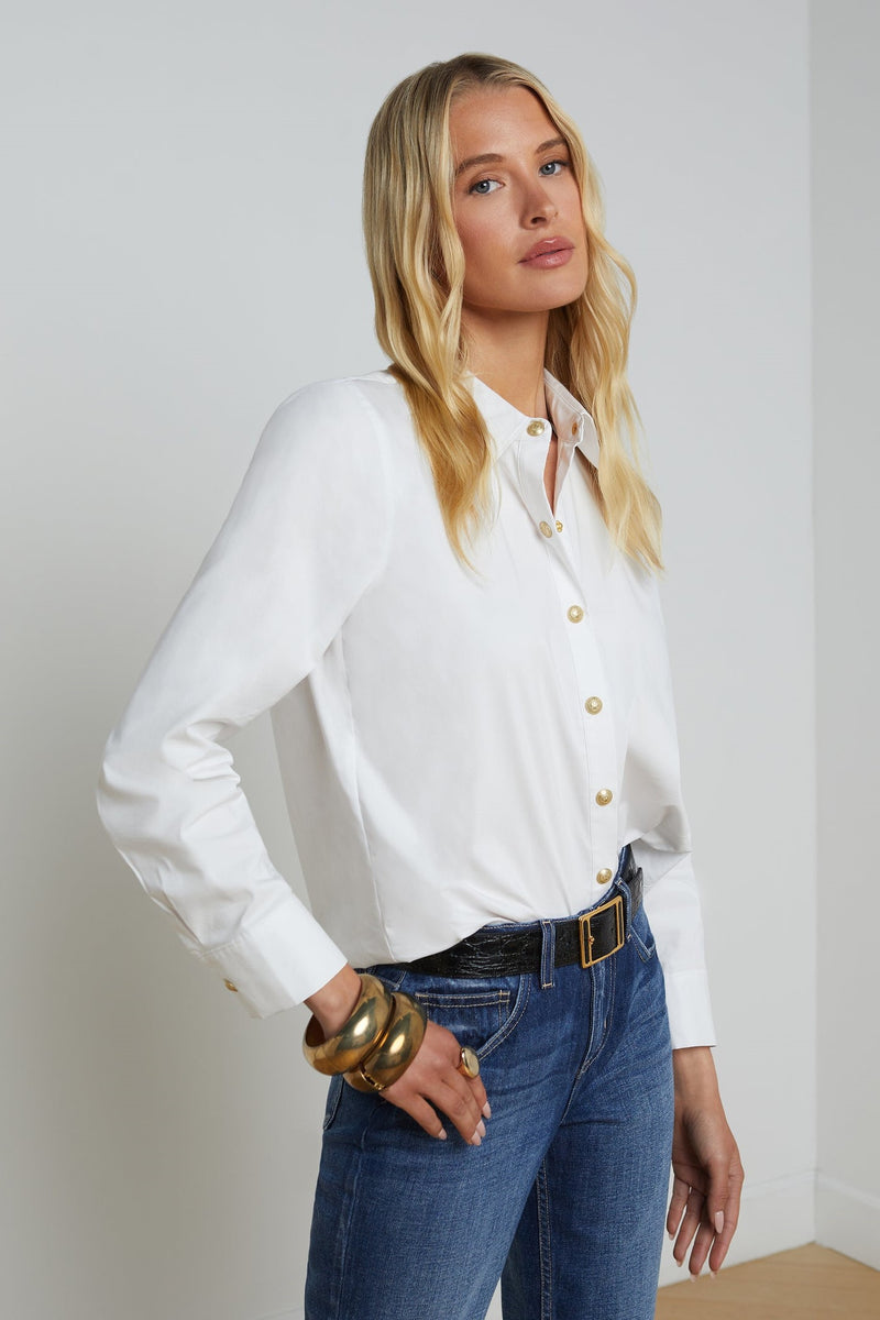 L'Agence Ellery Button-Down Shirt