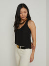 L'Agence Trixi Twisted Band Tank Top