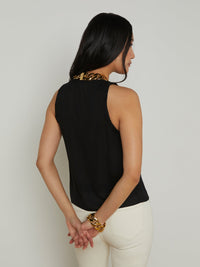 L'Agence Trixi Twisted Band Tank Top