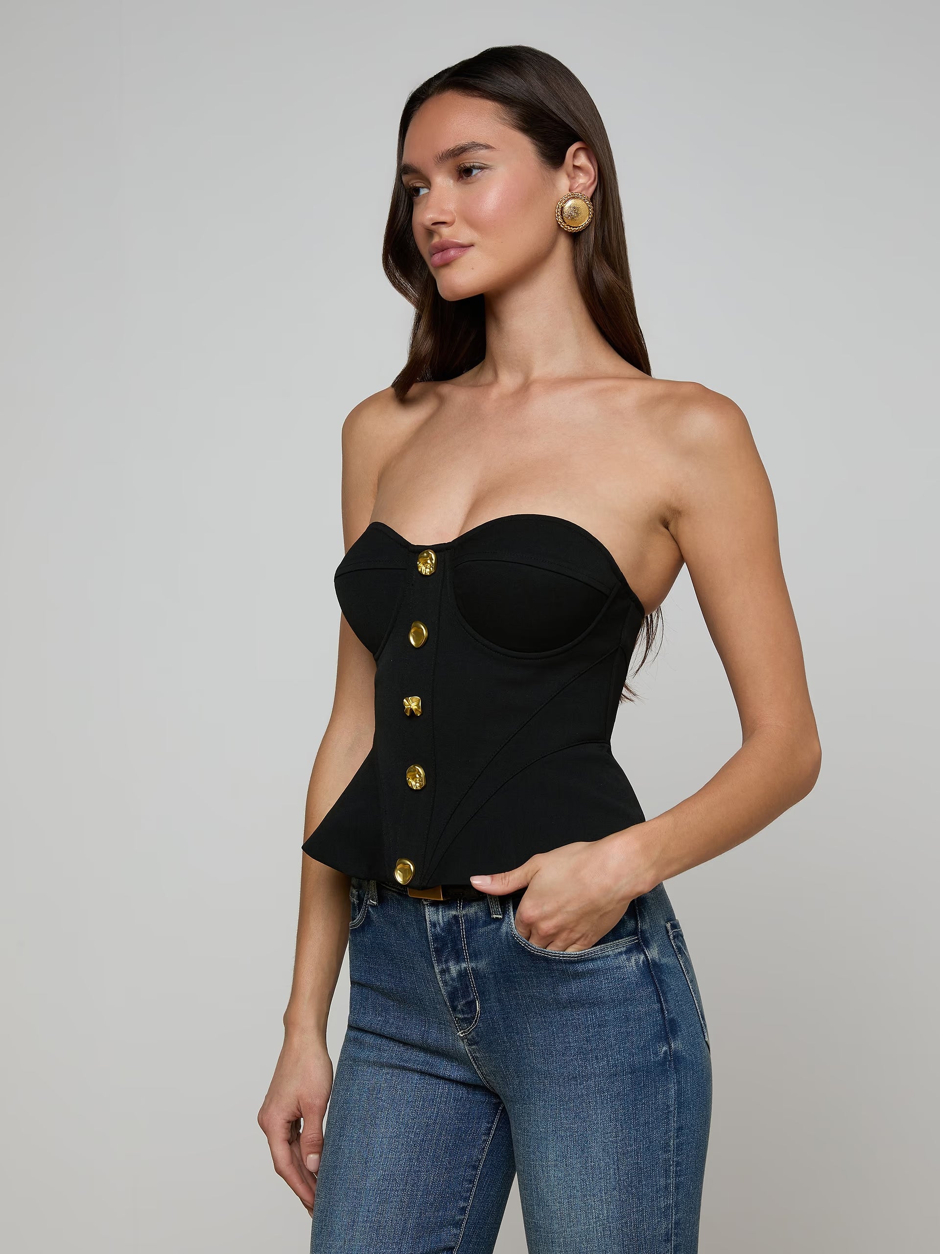 L'Agence Anna Corset Top
