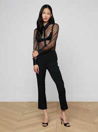 L'Agence Sophie Long-Sleeved Blouse Black