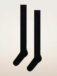 Wolford Wool Rib Socks Black