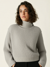 Tonet Buttoned Turtleneck Sweater