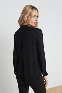 L'Agence Nina Silk Blouse