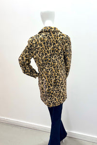 Marella Acacia Jersey Coat-Jacket Leopard