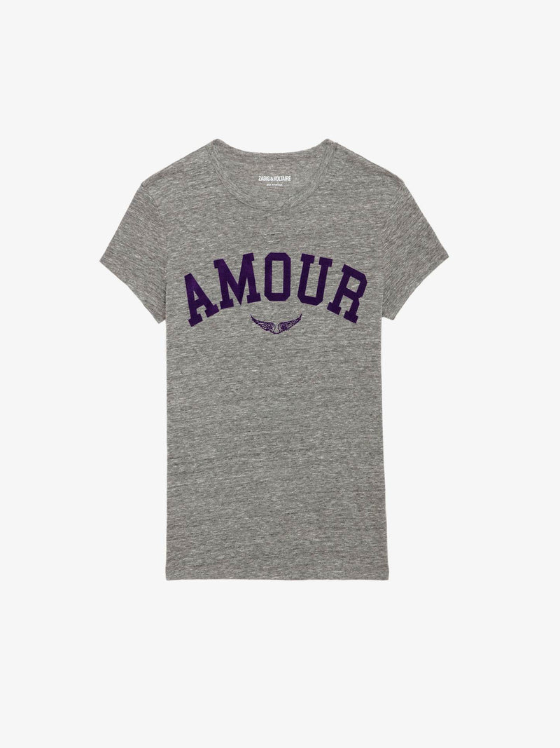 Zadig & Voltaire T-Shirt à col rond "Amour"