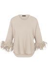 Riani Pullover With Fluff On Cuffs