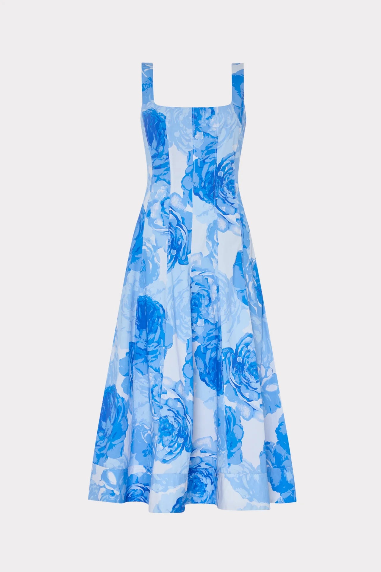 Milly Nia Printed Poplin Dress